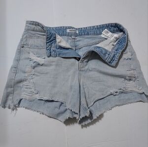 GOOD American bombshell denim shorts
